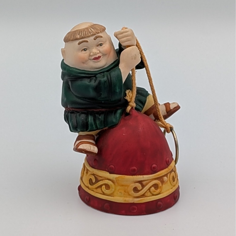 Department 56 Baldric the Bell Ringer Merry Makers Porcelain Christmas Ornament
